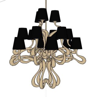 ODE 1647
available in SKETCHUP  #odebyjaccomaris #extraordinarylighting #dutchdesign #handmade #chandelier #luster #suspensionlamp #sketchup #designingspaces